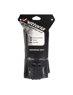 COPERTONE VITTORIA TERRENO DRY  700x38C - 40-622 - TUBELESS READY - ANTHRACITE-BLACK 2