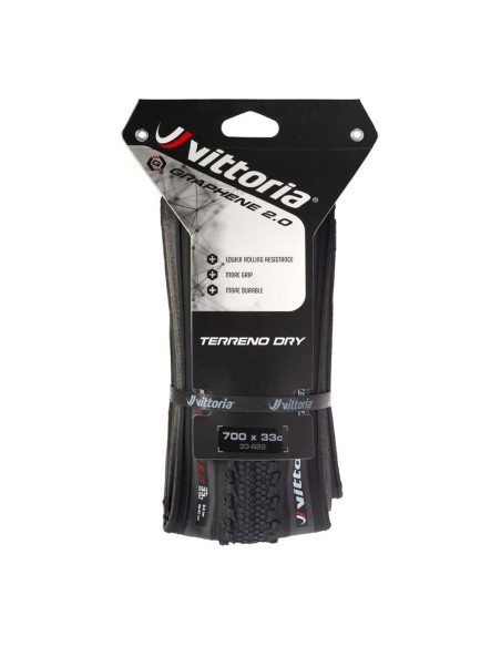 COPERTONE VITTORIA TERRENO DRY  700x38C - 40-622 - TUBELESS READY - ANTHRACITE-BLACK COPERTONE VITTORIA TERRENO DRY  700x38C - 40-622 - TUBELESS READY - ANTHRACITE-BLACK