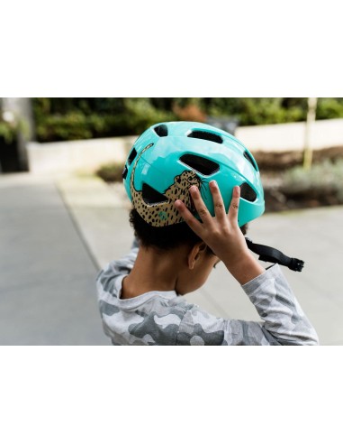 Kids - Lazer Nutz KinetiCore Helmet - Roaring Cat