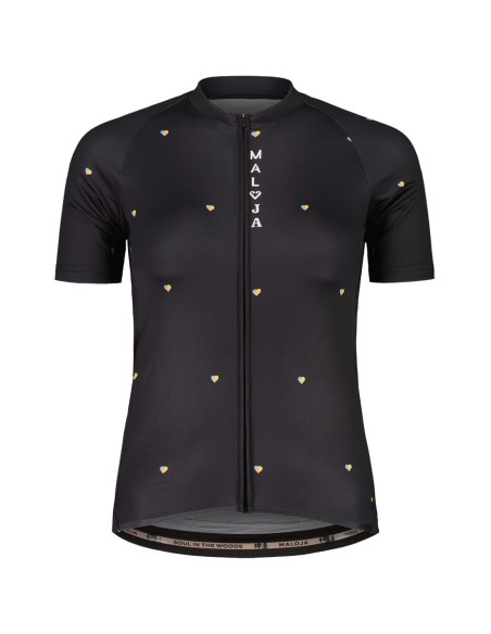 Maloja - Women's short-sleeved zip jersey MadrisaM.
