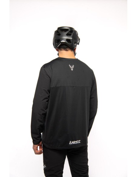 Animoz Wild LS Black Jersey