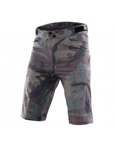 Troy Lee Designs - Pantaloncini Flowline Short Shell Camo Woodland