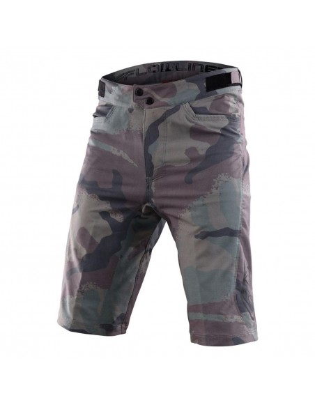Troy Lee Designs - Pantaloncini Flowline Short Shell Camo Woodland