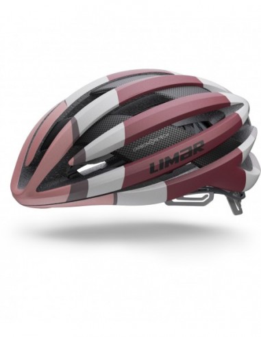 CASCO LIMAR AIR PRO 80S GRIGIO OPACO/ROSSO BORDEAUX M (54/58)