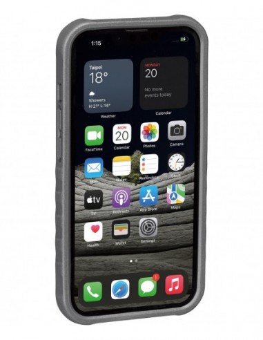 CUSTODIA RIDECASE PER IPHONE 13 PRO NERA/GRIGIA