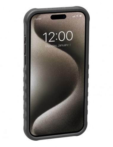 CUSTODIA RIDECASE PER IPHONE 15 PRO MAX NERA/GRIGIA