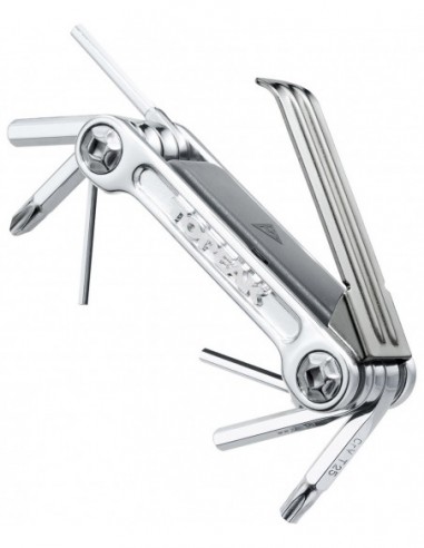 CHIAVE MULTIUSO MINI 9 PRO (9 FUNZIONI) SILVER CON CUSTODIA
