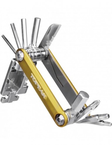 CHIAVE MULTIUSO MINI P20 (20 FUNZIONI) ORO CON CUSTODIA