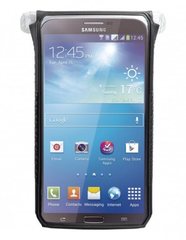 CUSTODIA SMARTPHONE DRYBAG 6" IMPERMEABILE NERA (PER SCHERMI DA 5" A 6")