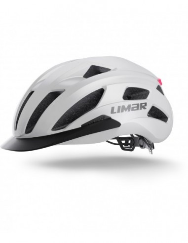 CASCO LIMAR ACTION TORINO BIANCO OPACO CON LUCE POSTERIORE M (53/57)