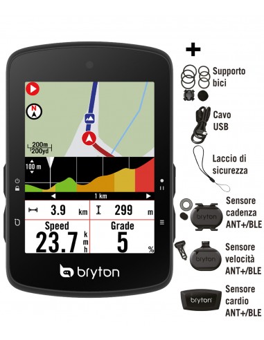 GPS RIDER S510T CON KIT DUAL SENSOR E HRM