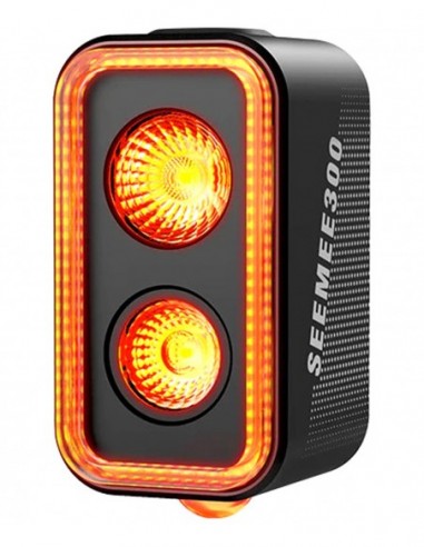 FANALINO POSTERIORE A LED ROSSO SEEMEE 300 CON BATTERIA