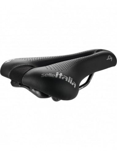 SELLA LADY GEL FLOW S TEL. IN MANGANESE FIBRA-TEK NERA