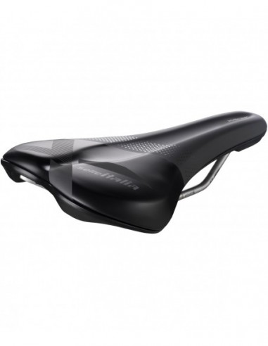SELLA X-BOW L TEL.IN TI 316 SOFT-TEK NERA/GRIGIA