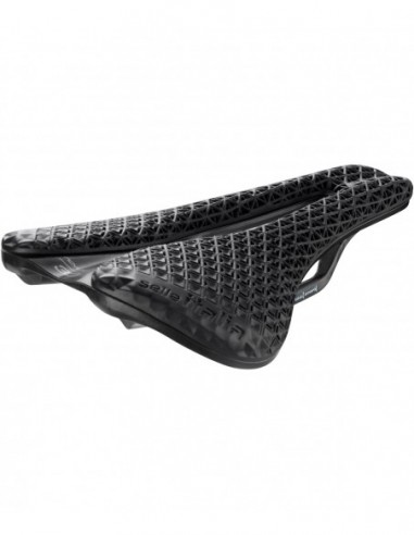 SELLA NOVUS BOOST EVO SUPERFLOW L 3D PRINTED TEL. IN CARBON NERA
