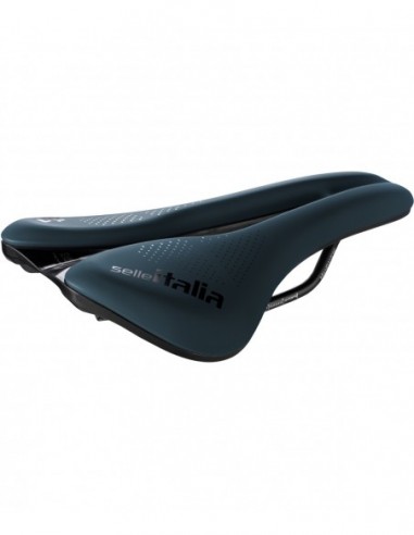 SELLA NOVUS EVO BOOST SUPERFLOW GRAVEL TM L TEL. IN MANGANESE SOFT-TEK BLU