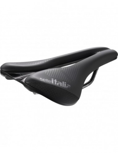 SELLA NOVUS EVO BOOST SUPERFLOW X-CROSS TM L TELAIO IN MANGANESE SOFT-TEK NERA