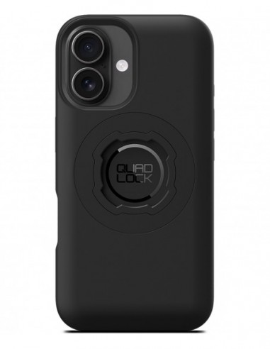 QUAD LOCK MAG COVER - iPHONE 16 PLUS (BLACK RING)