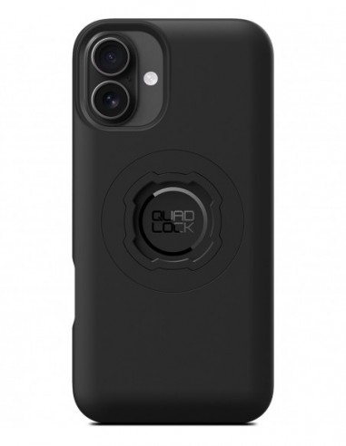 COVER QUAD LOCK MAG - iPHONE 16 (ANELLO NERO)