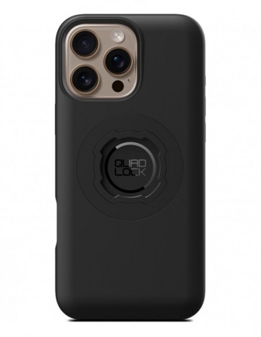 COVER QUAD LOCK MAG - iPHONE 16 PRO MAX (ANELLO NERO)