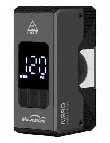 Airro electric mini-pump with integrated digital pressure gauge 8 bar / 120 psi
